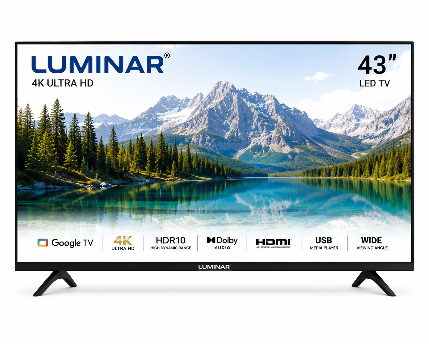 LUMINAR LM43L20 LED TV