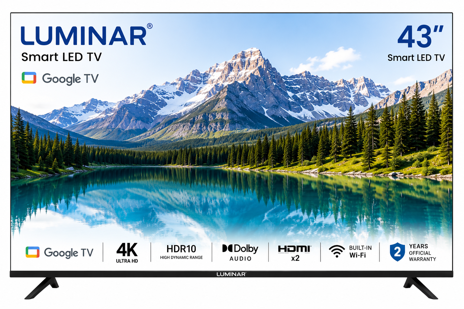 LUMINAR LM43L35 LED TV